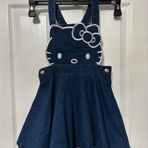 Hello Kitty Blue Denim Dress